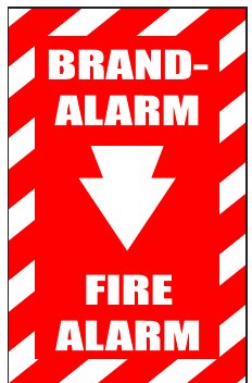 Fire Alarm Chevron