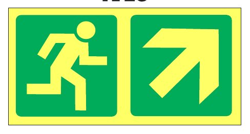 Exit Route Up Right
