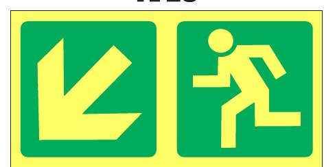 Exit Route Down Left