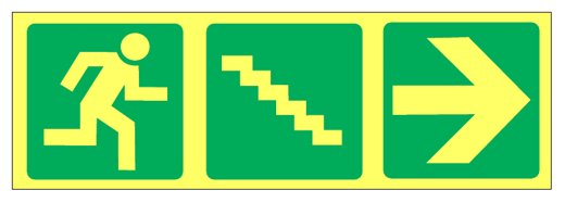 Stairs Down Right