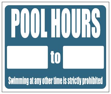 Pool Hours