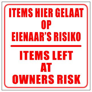 Owners Risk