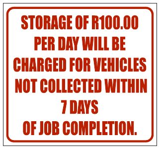 Storage Charges