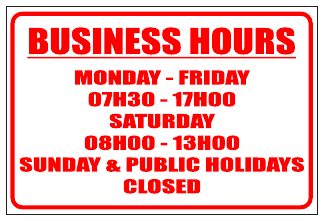 Business Hours