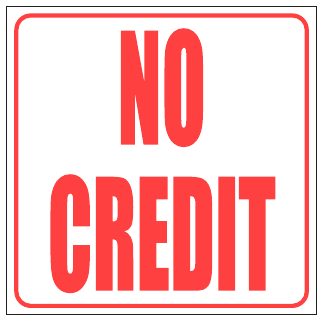 No Credit