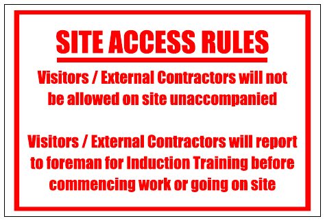 Site Access Rules