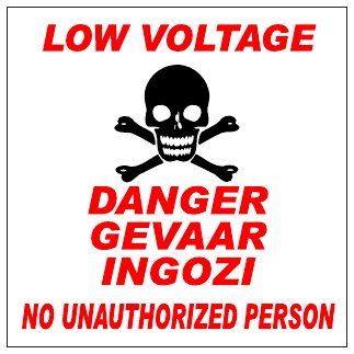 Low Voltage Danger