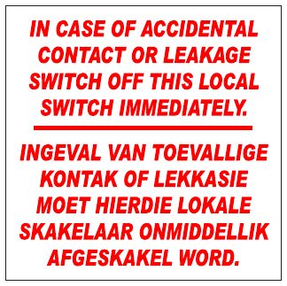 Leakage Switch