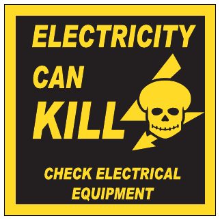 Electricity Can Kill