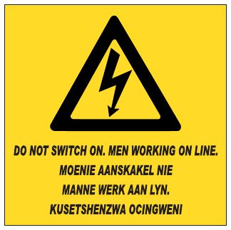 Electrical Shock Men Working