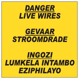 Electrical Shock Live Wires