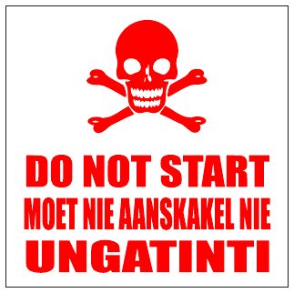 Do Not Start