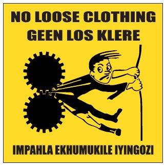 No Loose Clothing