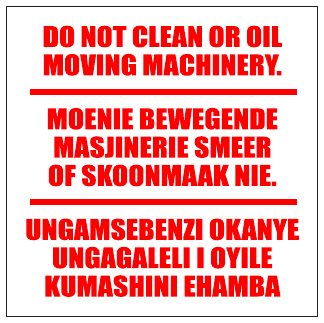 Do Not Clean