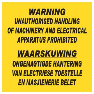 Unauthorised Handling