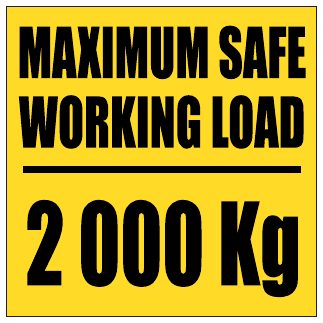 Max Safe Working Load