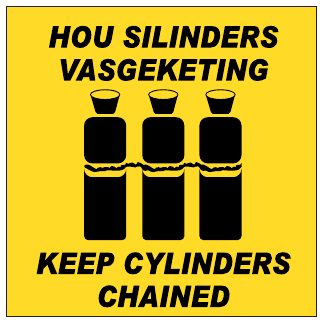 Keep Cylinders Chained