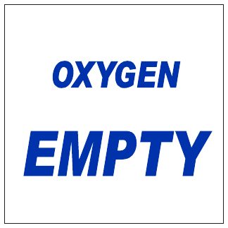 Oxygen Empty