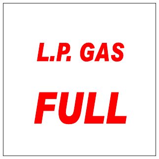 L.P. Gas Full