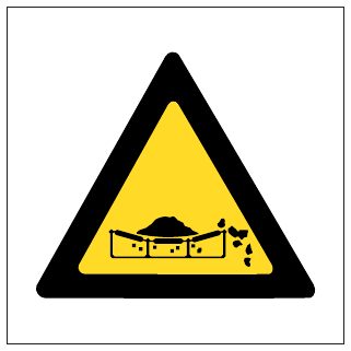 Materials Falling From