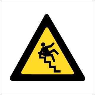 Slippery Steps Hazard