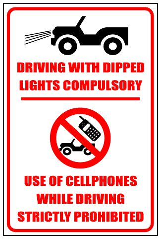 Dipped Lights No Celiphone