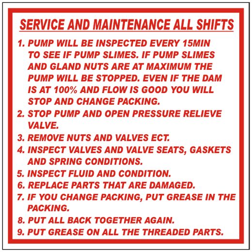 Service And Maintenance All Shifts