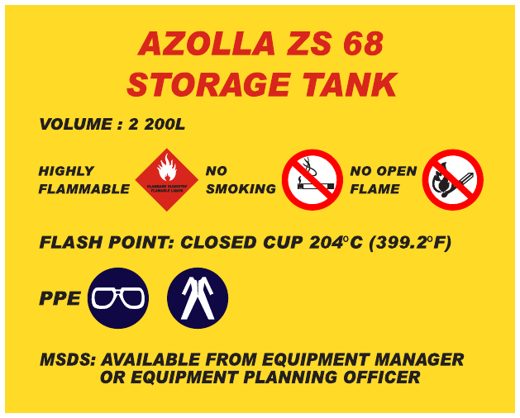 Azolla 21568 Storage Tank