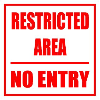 Restricted Area