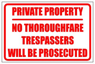 Private Property