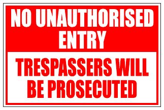 No Entry