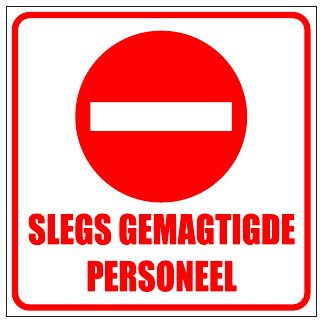 Slegs Personeel