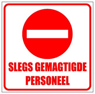 Slegs Personeel