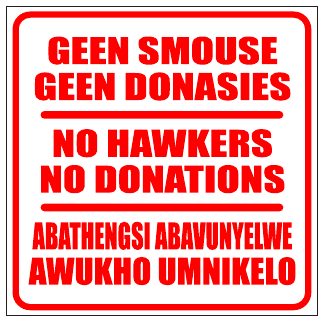 No Hawkers