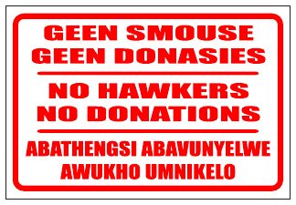 No Hawkers