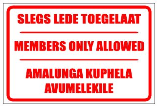Members Only