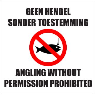 Angling Prohibited