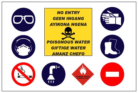 No Entry Poisonous Water
