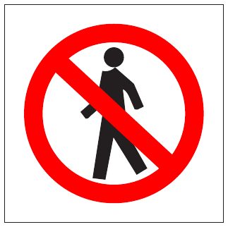 Thoroughfare Prohibited
