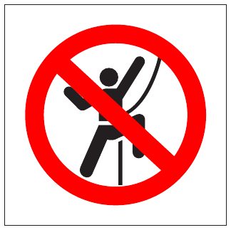 No Climbing