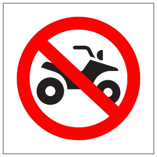 No Quad Biking