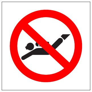 No Diving