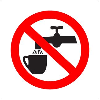 No Drinking Water