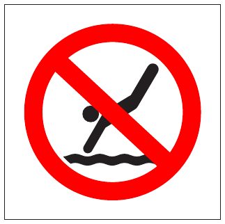 No Diving