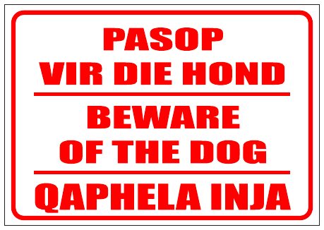 Beware Dog