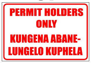 ers Permit Holders
