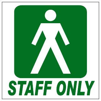 Staff Only Men