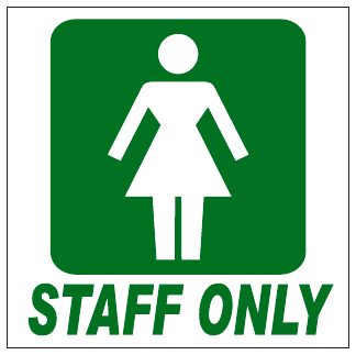Staff Only Female