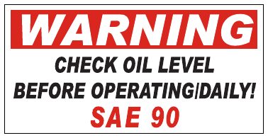 Check 01l Level Daily