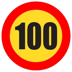 Speed Limit 100km/h